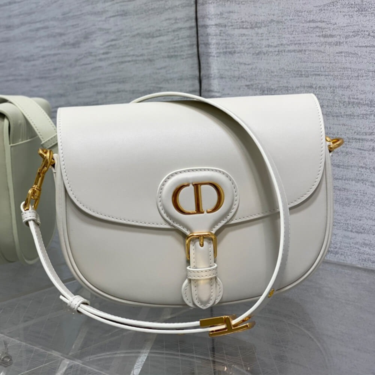 DIOR BOBBY CROSSBODY & 30 MONTAIGNE WEDGE SLIDES SET