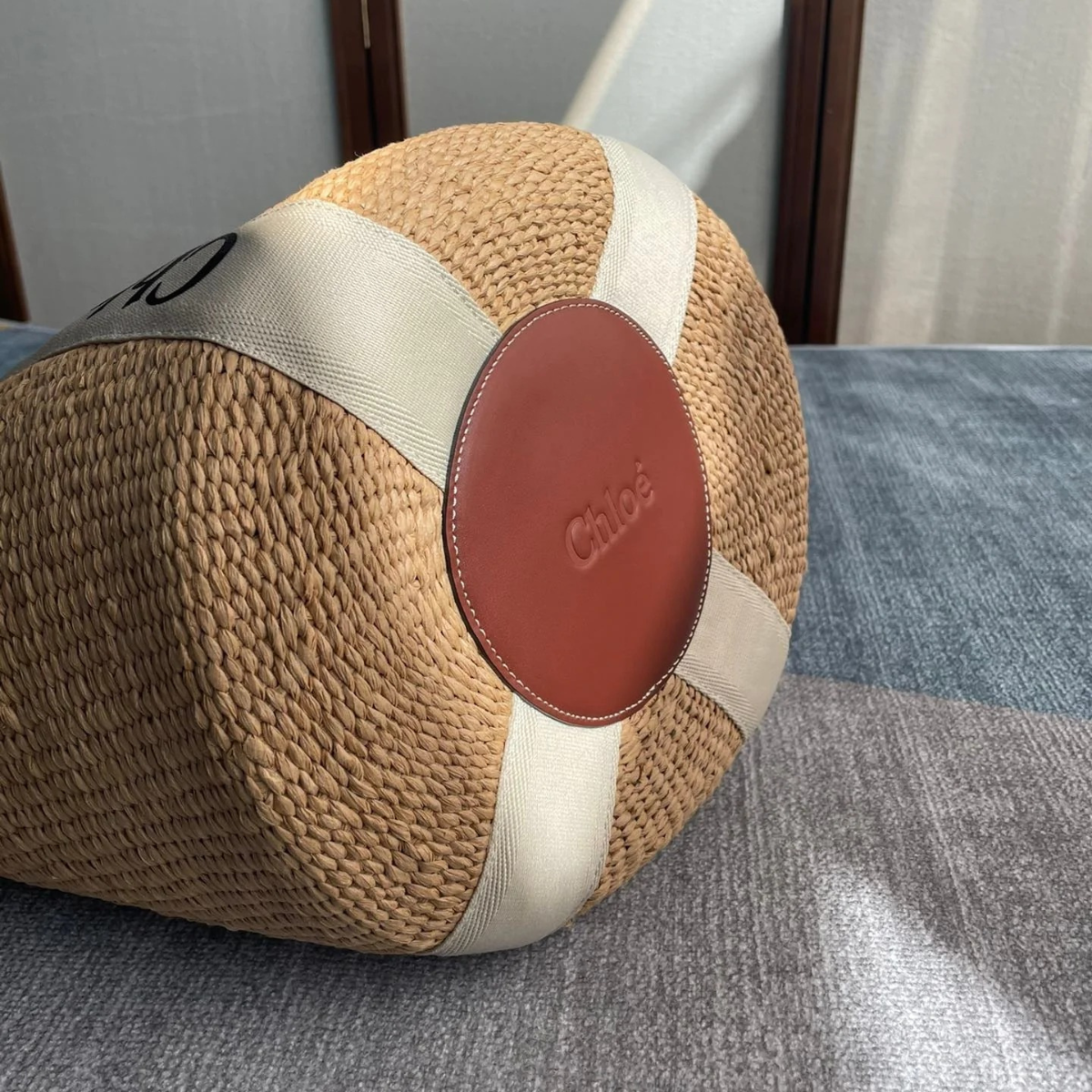 CHLOÉ WOODY LARGE BASKET BAG