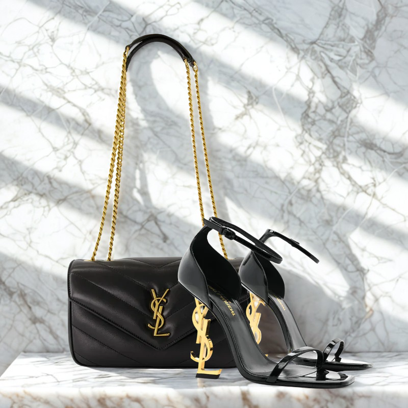 YSL SIGNATURE SET– LOULOU BAG & OPYUM SANDAL